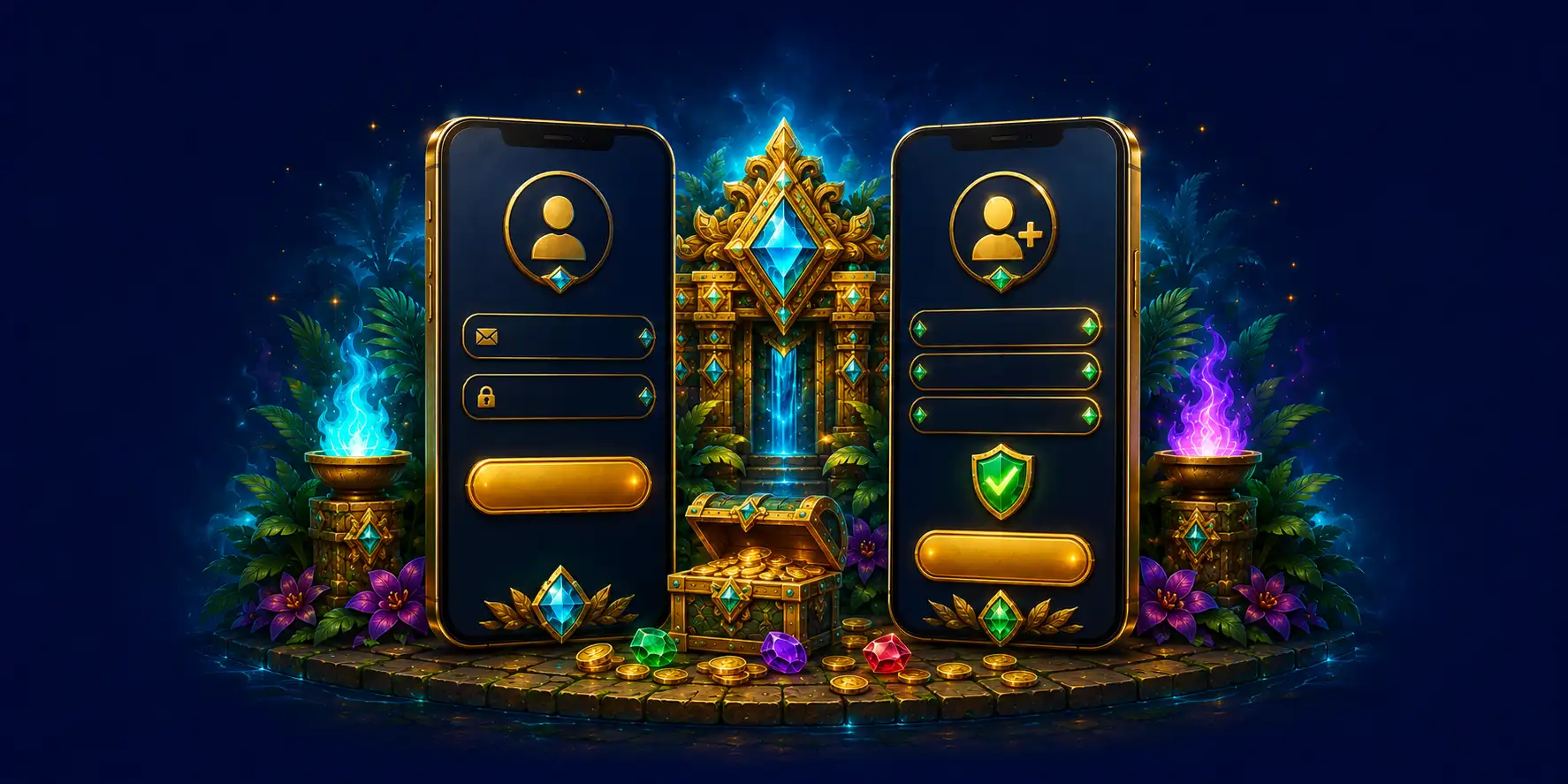 Gamblezen Login und Registrierung